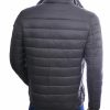 JUST KEY Trendy Slim Fit Korte Tussen Herenjas - Khaki