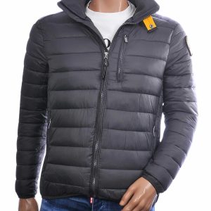 JUST KEY Trendy Slim Fit Korte Tussen Herenjas - Khaki