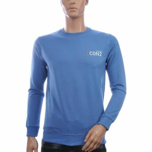 ICON2 Trendy Heren Sweatshirt met Bugs Bunny Print – Blauw