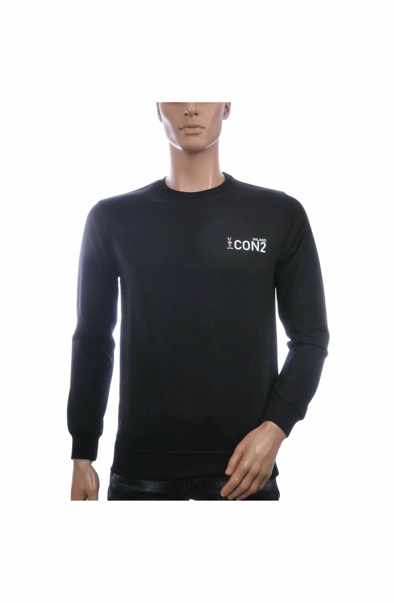 ICON2 Trendy Heren Sweatshirt met Bugs Bunny Print – Zwart