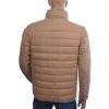 JUST KEY Trendy Slim Fit Korte Tussen Herenjas - Beige