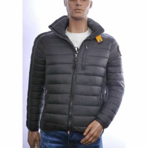 JUST KEY Trendy Slim Fit Korte Tussen Herenjas - Khaki