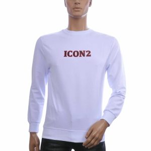 ICON2 sweatshirt zwart, ICON2 sweater heren, ronde hals sweater zwart, zwarte sweater met rode print, streetwear sweater heren, urban sweatshirt zwart, katoenen sweater stretch, trendy heren sweater, minimalistische sweater heren, ICON2 kleding Nederland, ICON2 kleding NIJMEGEN,unisex sweatshirt luxe basic sweater moderne heren sweater, online sweatshirt kopen, sweatshirt kopen in Nijmegen, Goedkoop heren sweatshirt, Charra, heren Kleding in Nijmegen, CHARRA, ZARA, COEF, CHASIN, WAM DENIM