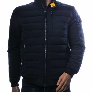 JUST KEY Luxe Slim Fit Tussenjas Heren – Navy