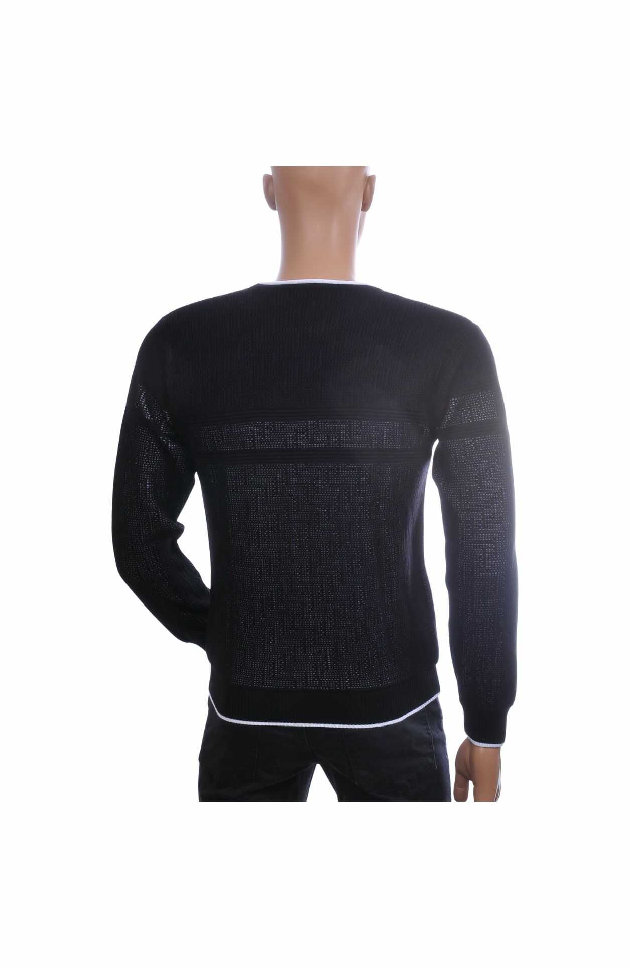 CI-BORG trui heren, dunne heren pullover, heren trui ronde hals, slim fit trui heren, fine knit heren trui, moderne heren trui, all-over dessin trui, zwarte heren trui, beige heren trui, casual chic herenmode, online goedkoop heren trui bestellen, Heren trui kopen in Nijmegen, Kledingwinkel in Nijmegen, CHARRA, ZARA,COEF, CHASIN