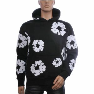 HALLSTARZ hoodie heren, bloemen hoodie zwart, hoodie met all-over print, streetwear hoodie heren, zwarte hoodie met print, urban sweatshirt met capuchon, trendy heren hoodie, trainingspak hoodie bloemen, casual streetwear heren, katoen polyester hoodie, online hoodie kopen, hoodie kopen in Nijmegen, Goedkoop heren hoodie kopen, Heren hoodie, regular Fit hoodie, Charra, heren Kleding in Nijmegen, CHARRA, ZARA, COEF, CHASIN, WAM DENIM, DENIM TEARS