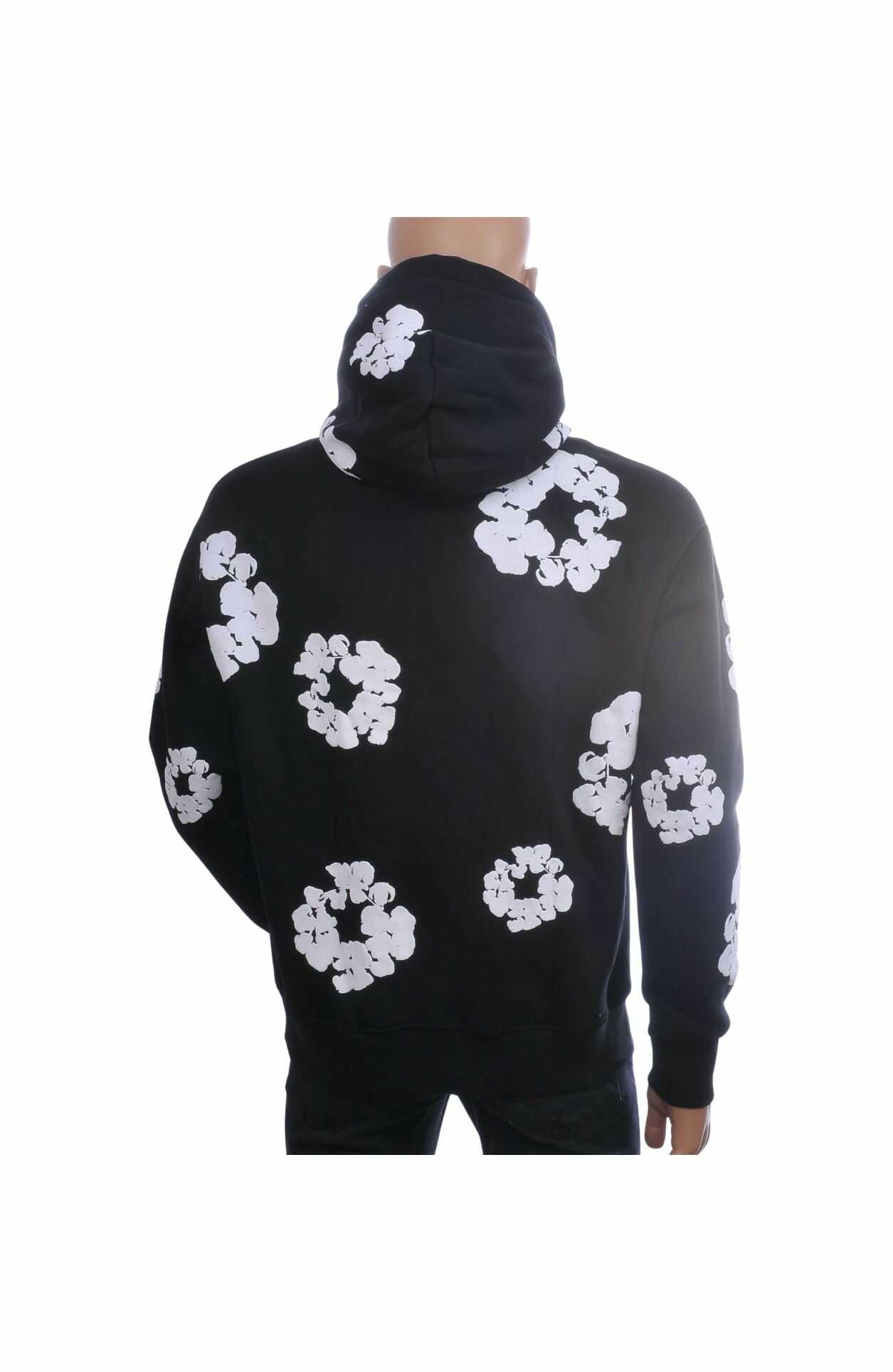 HALLSTARZ hoodie heren, bloemen hoodie zwart, hoodie met all-over print, streetwear hoodie heren, zwarte hoodie met print, urban sweatshirt met capuchon, trendy heren hoodie, trainingspak hoodie bloemen, casual streetwear heren, katoen polyester hoodie, online hoodie kopen, hoodie kopen in Nijmegen, Goedkoop heren hoodie kopen, Heren hoodie, regular Fit hoodie, Charra, heren Kleding in Nijmegen, CHARRA, ZARA, COEF, CHASIN, WAM DENIM, DENIM TEARS