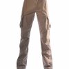 beige heren cargobroek met zakken