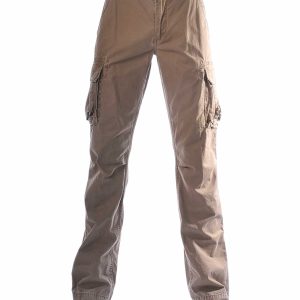 beige heren cargobroek met zakken