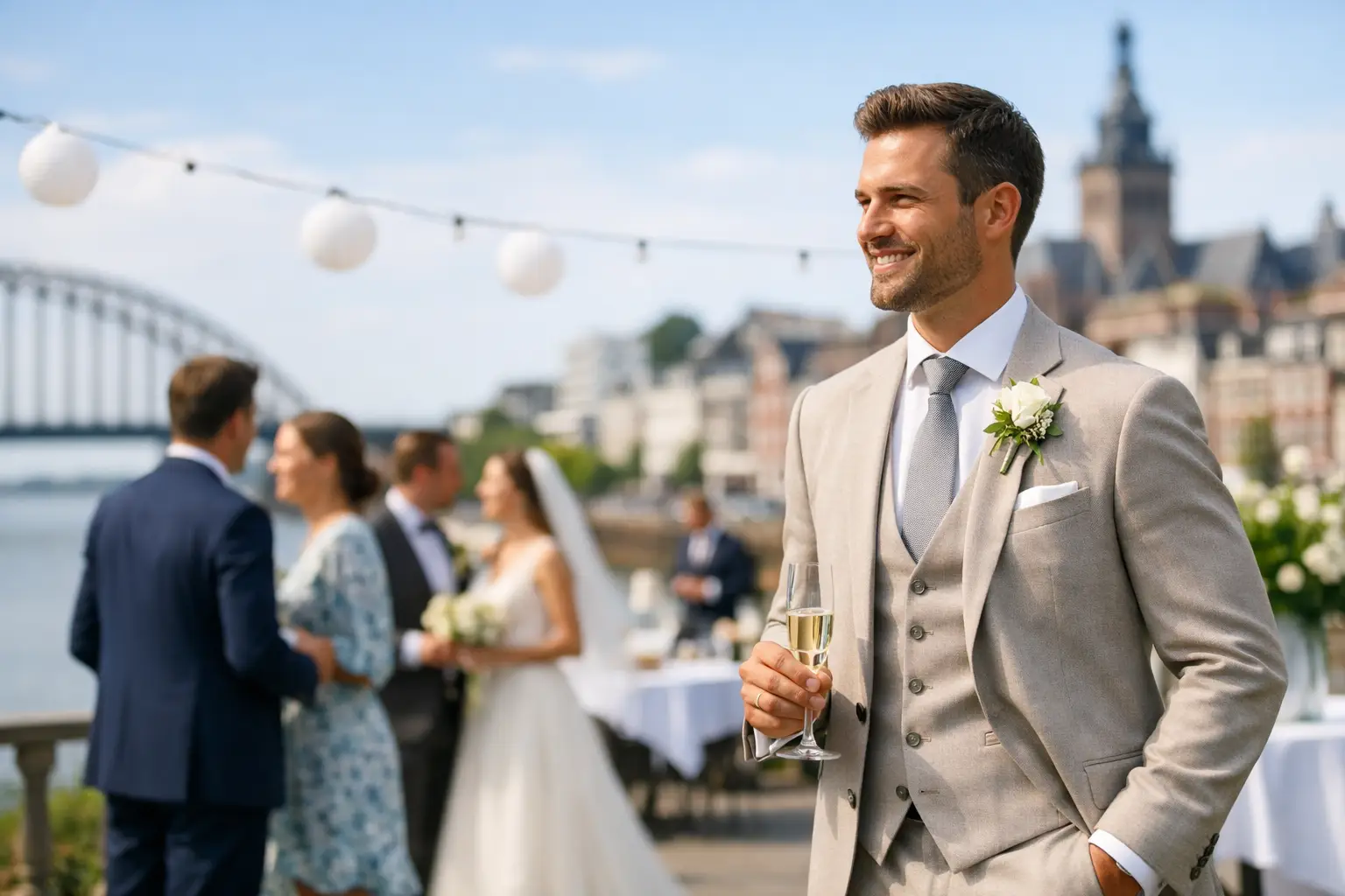 Beste outfits voor mannen als bruiloftsgast