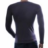 antraciet heren sweatshirt skull print slim fit