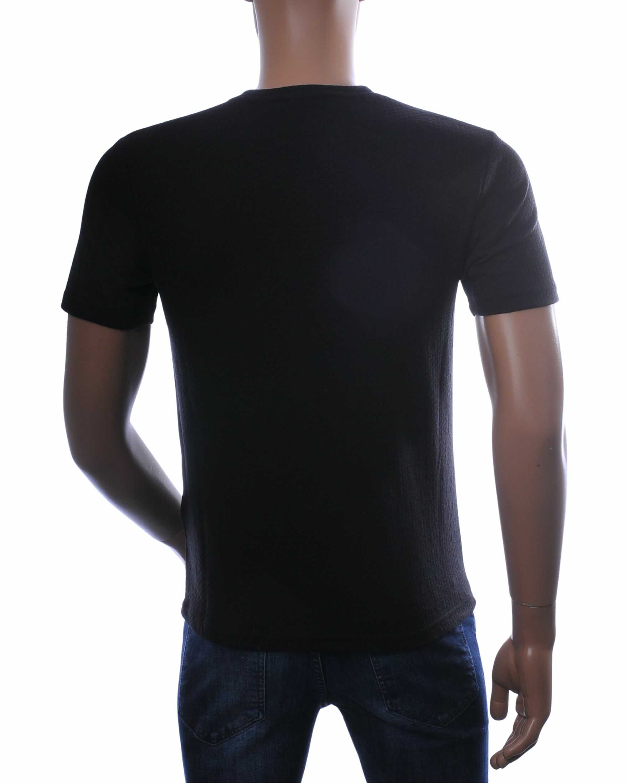 Club Ju heren t shirt slim fit bruin structuur