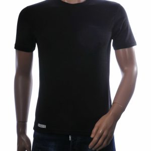 Club Ju heren t shirt slim fit bruin structuur