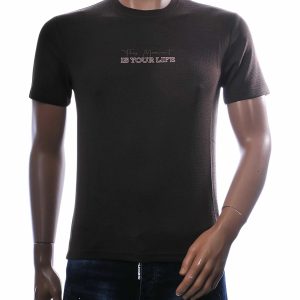 Luxe slim fit T-shirt van Club Ju met moderne uitstraling