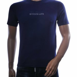 Luxe slim fit T-shirt van Club Ju met moderne uitstraling