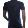 Club Ju heren t-shirt slim fit zwart katoen stretch modern design