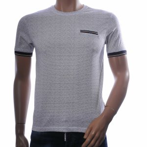 Club Ju heren t-shirt slim fit zwart katoen stretch modern design