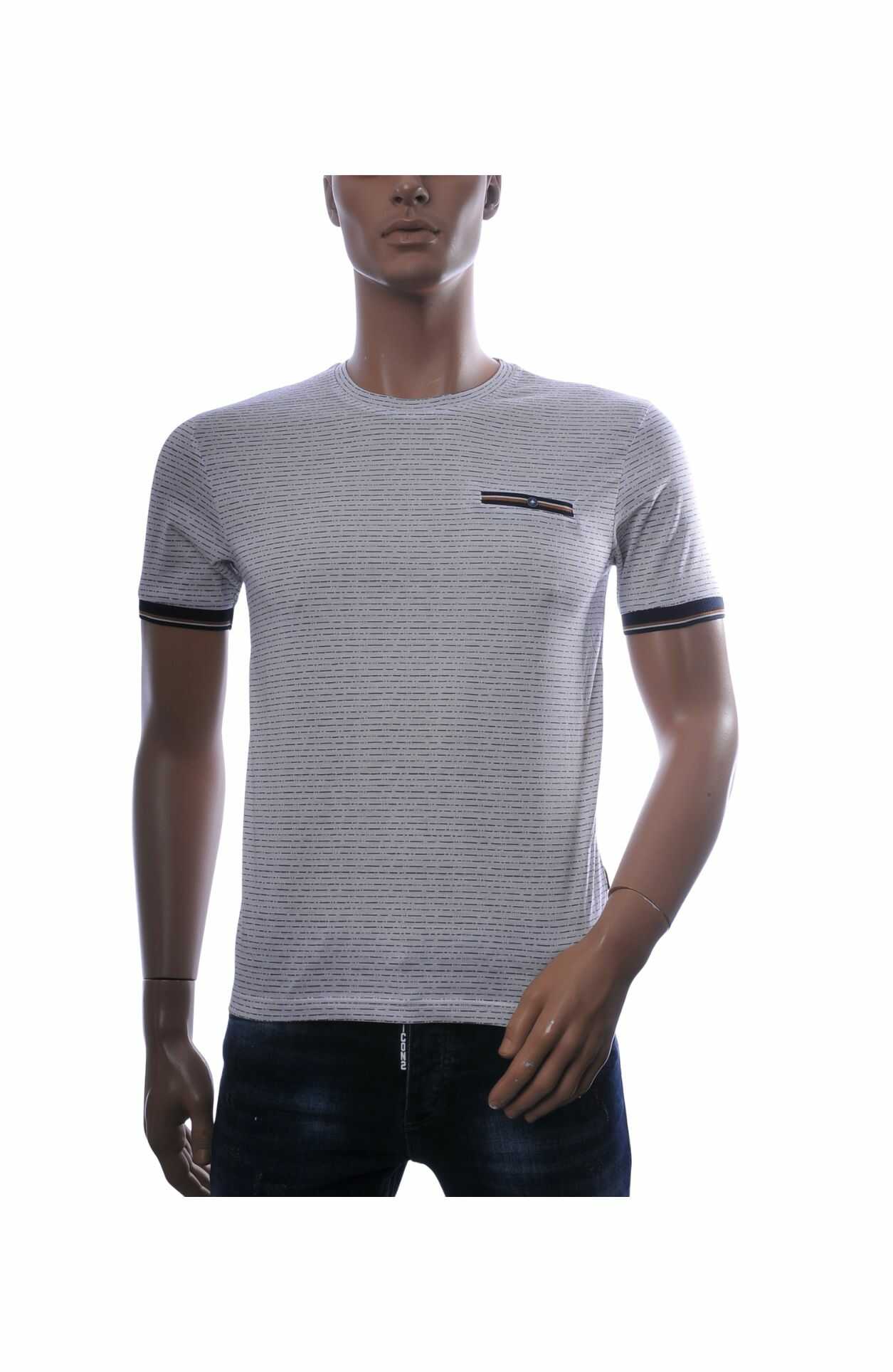 Club Ju ronde hals basic effen T-shirt Navy - Afbeelding 11