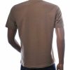Club Ju heren t shirt slim fit beige katoen stretch
