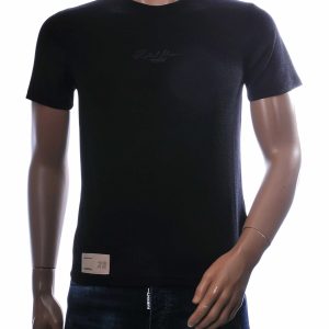 Club Ju heren t shirt slim fit beige katoen stretch