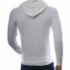 hoodie heren wit streetwear print