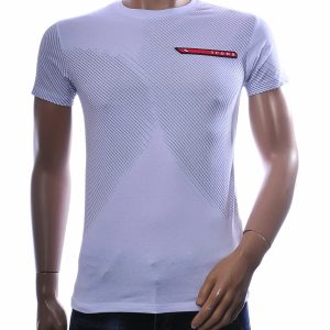 wit slim fit t-shirt heren icon2