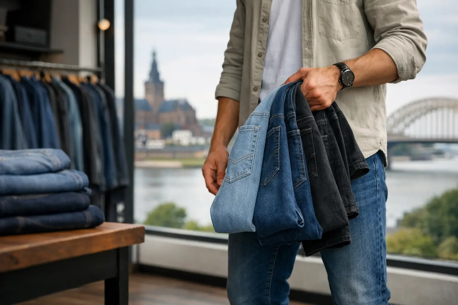 Jeans kiezen voor heren zonder miskoop