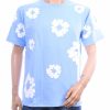 BLACKROCK bloemen print streetwear heren T-shirt