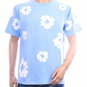 BLACKROCK bloemen print streetwear heren T-shirt