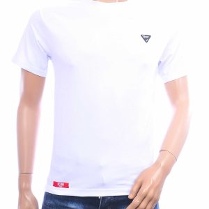CI-BORG ICON2 heren T-shirt wit ronde hals