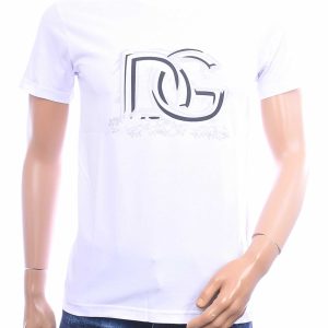 CI-BORG DG heren T-shirt wit, zwart, grijs streetwear stijl
