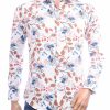 Ferlucci slim fit bloemenprint heren overhemd