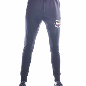 FLEX-STYLE heren trainingsbroek F132 zwart modern fit met ritszakken