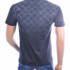 FLEX-STYLE F183 zwart heren T-shirt met geborduurd GOOD logo en all-over design