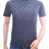 FLEX-STYLE F183 zwart heren T-shirt met geborduurd GOOD logo en all-over design