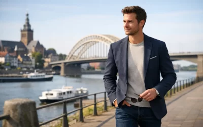 Herenjas dragen smart casual zonder twijfel