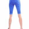 Achterzijde van de REROCK heren korte jeans R333 met slim fit pasvorm, achterzakken en comfortabele katoenen denim kwaliteit.