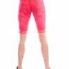 Achterzijde van de REROCK heren korte jeans R333 met slim fit pasvorm, achterzakken en comfortabele katoenen denim kwaliteit.