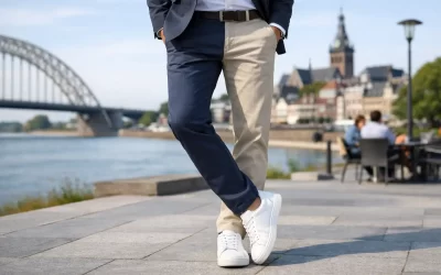 Welke broek past bij nette sneakers?
