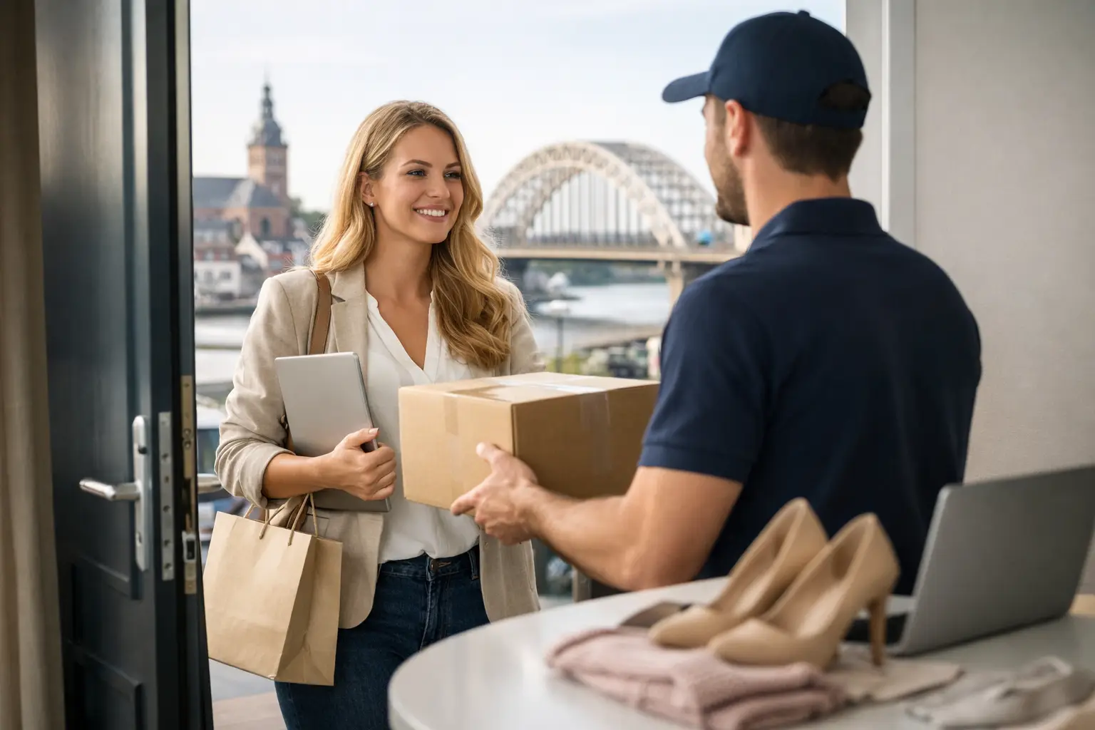 Snelle levering mode webshop voor elk plan