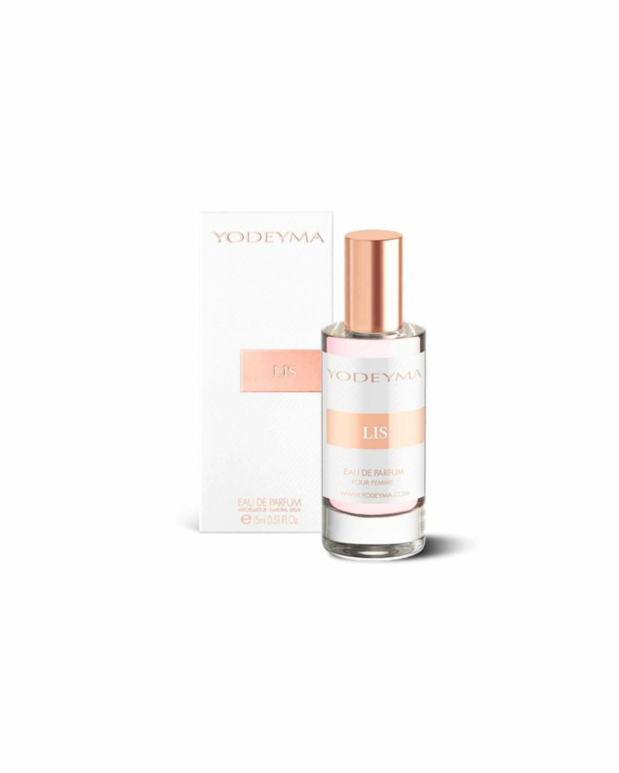YODEYMA LIS Eau de Parfum 15 ml damesparfum met sinaasappelbloesem, tuberoos en vanille