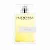 Achterzijde van YODEYMA Power Eau de Parfum met productinformatie en ingrediënten.