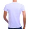 BELMAN heren T-shirt effen witte achterkant – Modern Fit