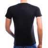 BELMAN heren T-shirt effen zwarte achterkant – Modern Fit