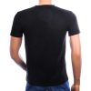 Achterkant CI-BORG heren T-shirt zwart regular fit met effen rug