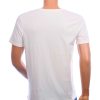 DRAGSTER heren T-shirt ecru regular fit effen achterkant