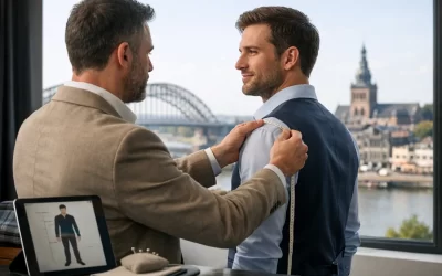 Gids voor online maatadvies mannen die klopt