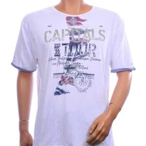 MCL heren T-shirt print wit maat 4XL met Capitals Tour opdruk